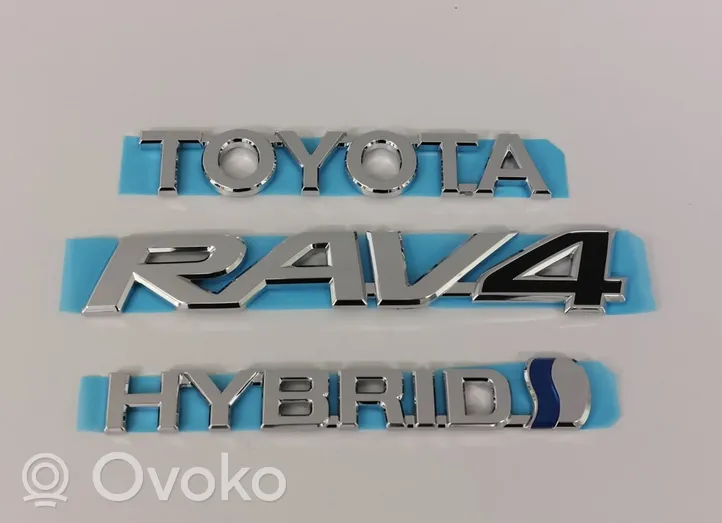 Toyota RAV 4 (XA40) Ražotāja plāksnīte / modeļa burti 75445-42011