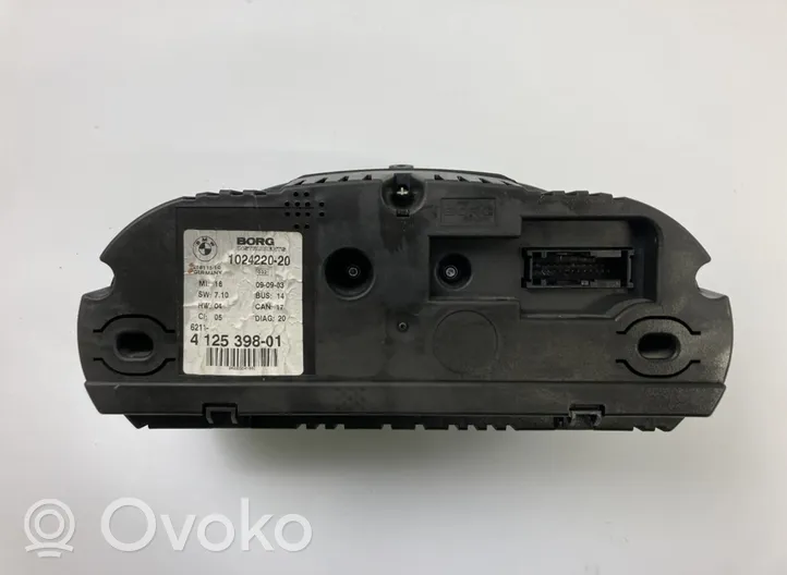 BMW Z4 E85 E86 Tachimetro (quadro strumenti) 102422020