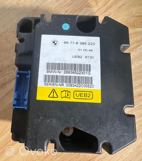 BMW 3 E46 Gaisa spilvenu vadības bloks 8385223