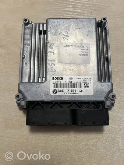 BMW X5 E53 Calculateur moteur ECU 7800131