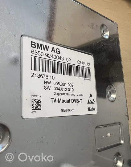 BMW X6 E71 Videon ohjainlaite 9240643