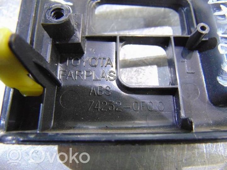 Toyota Corolla Verso E121 Rivestimento pulsantiera finestrino della portiera anteriore 