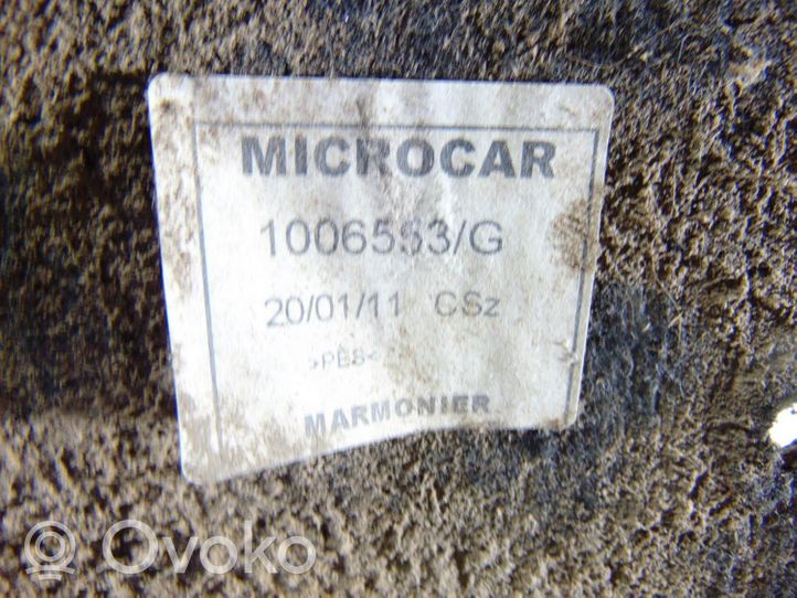 Microcar M.GO Dzinēja pārsegs (dekoratīva apdare) 