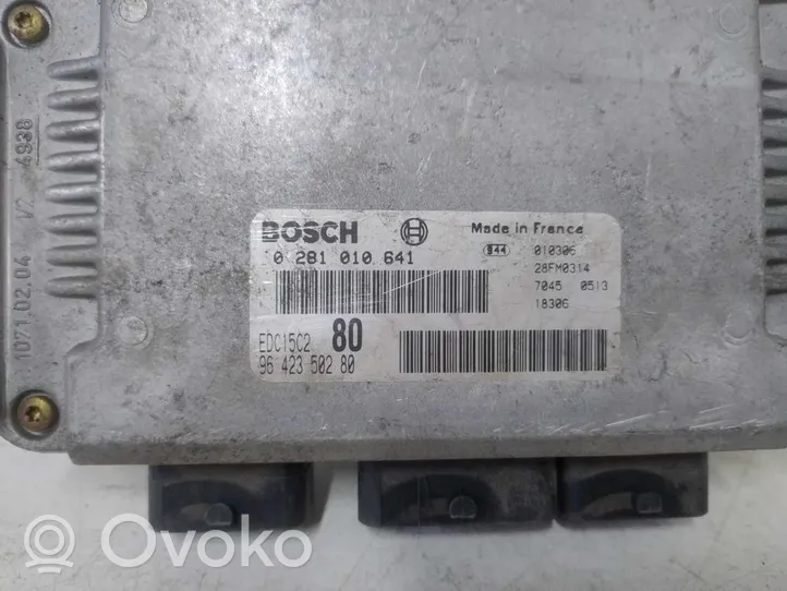 Citroen C5 Aircross Блок управления двигателем ECU 9642350280