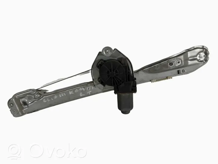 Renault Clio III Rear window lifting mechanism without motor 