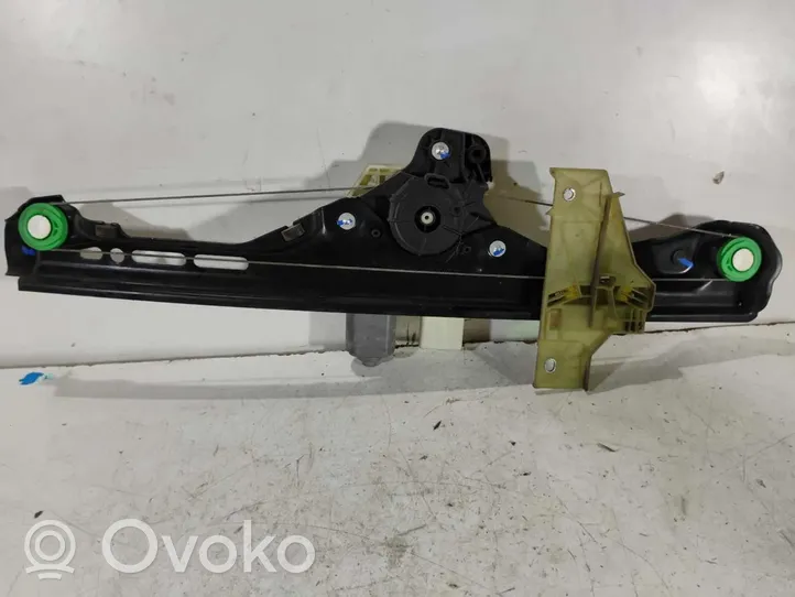 Opel Astra H Rear window lifting mechanism without motor 
