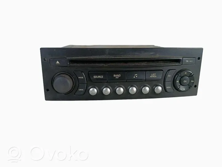 Citroen C3 Radio/CD/DVD/GPS-pääyksikkö 96766518XT