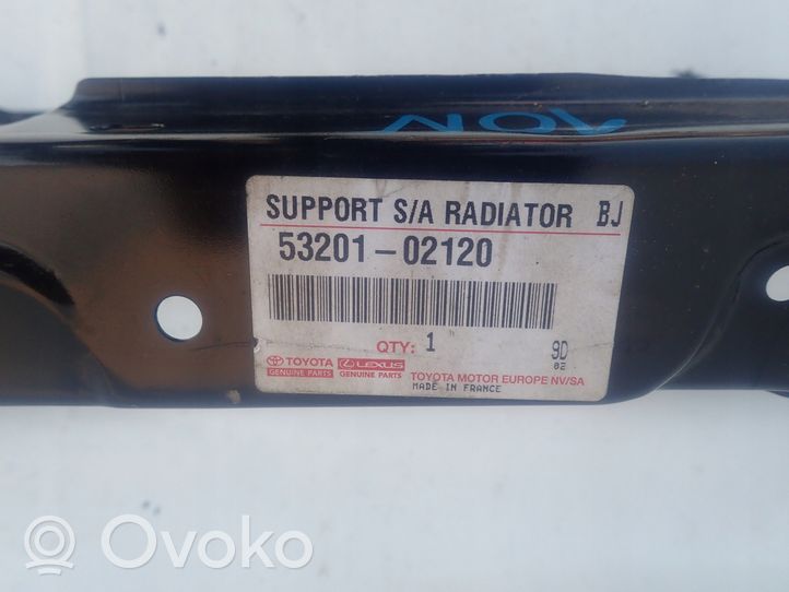 Toyota Corolla E120 E130 Support de radiateur sur cadre face avant 