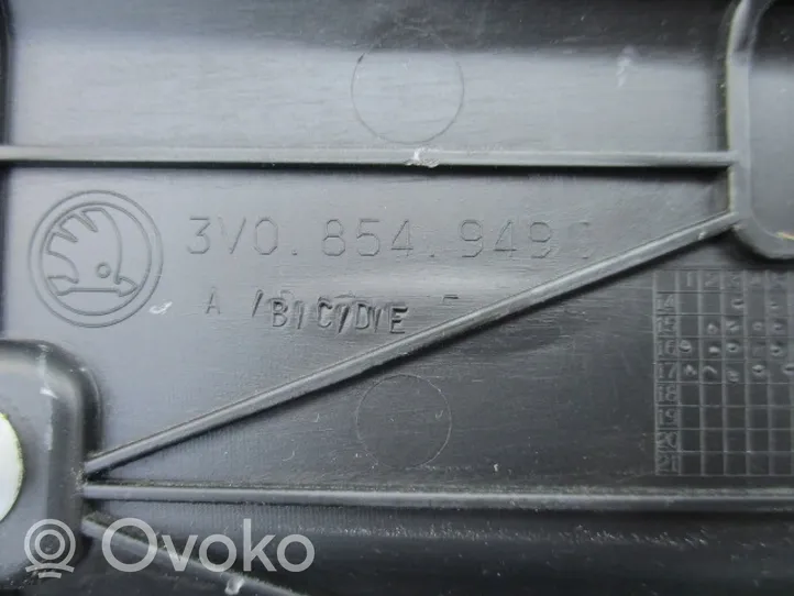 Skoda Superb B8 (3V) Otros repuestos del interior 3V0.853.595A