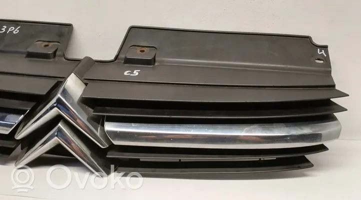 Citroen C5 Maskownica / Grill / Atrapa górna chłodnicy 9636751980