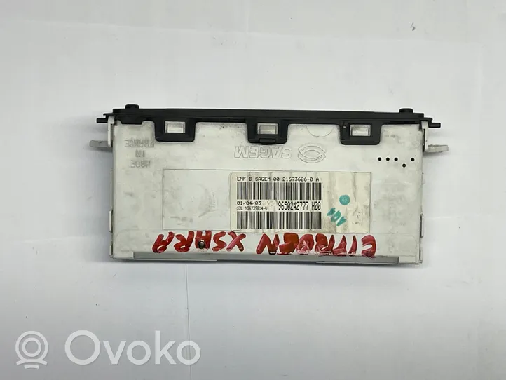 Citroen Xsara Picasso Monitori/näyttö/pieni näyttö 9650242777