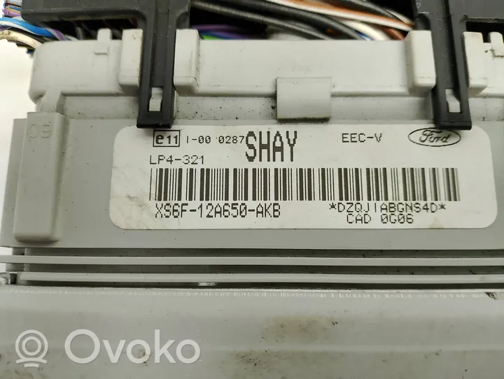 Ford Fiesta Sterownik / Moduł ECU XS6F12A650AKB