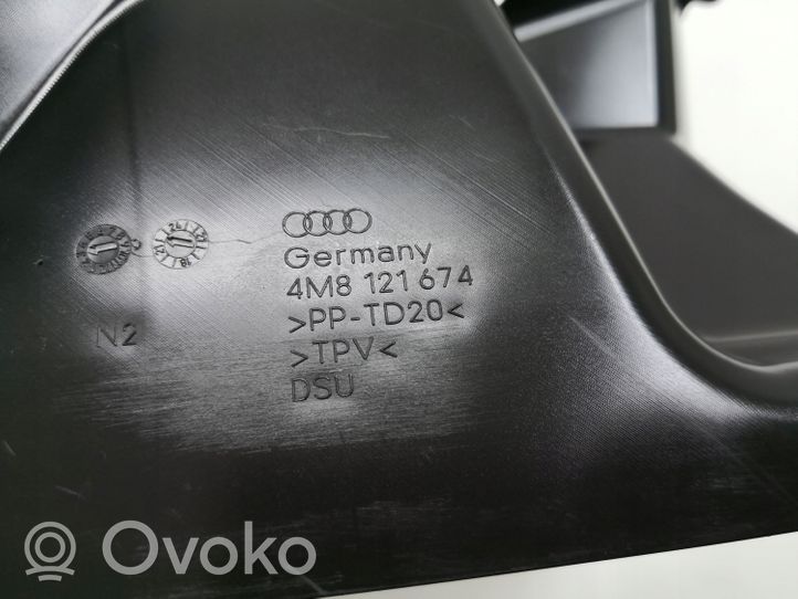 Audi Q8 Déflecteur d'air de radiateur de refroidissement 4M8121674