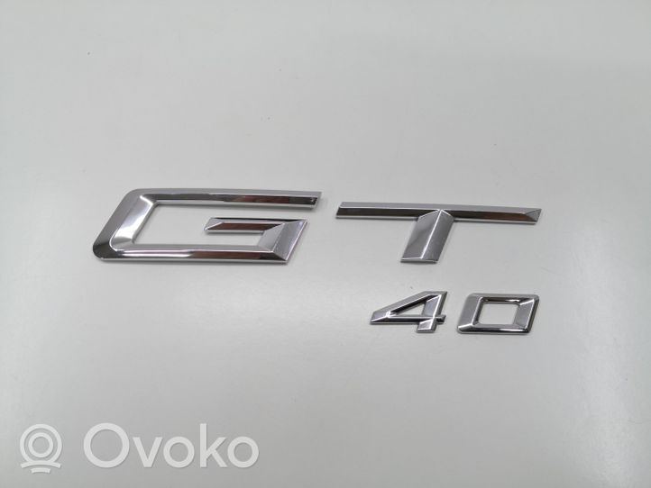 BMW 3 GT F34 Emblemat / Znaczek tylny / Litery modelu 