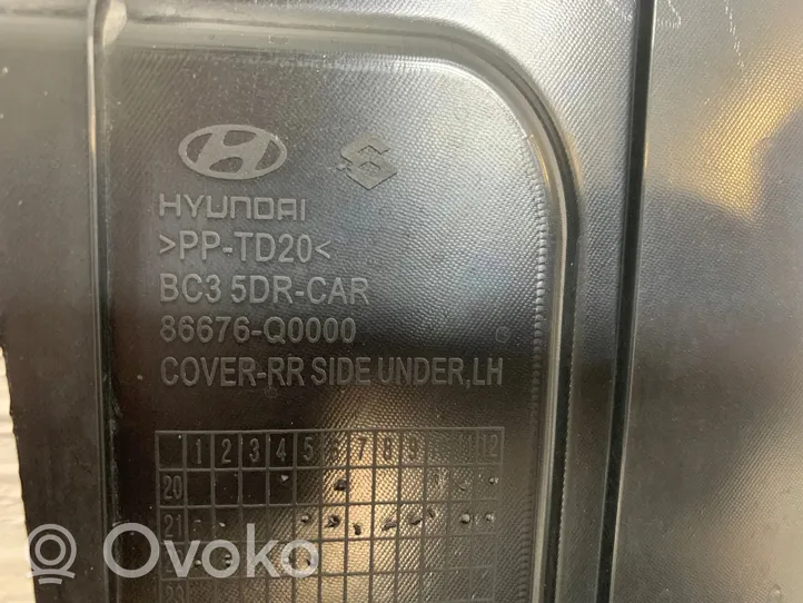 Hyundai i20 (BC3 BI3) Cache de protection sous moteur 86676-Q0000