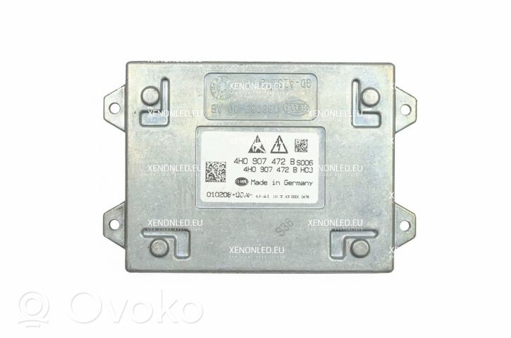 Audi A6 S6 C7 4G Modulo di controllo ballast LED 4H0907472B