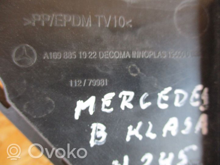Mercedes-Benz B W245 Etupuskurin alempi jäähdytinsäleikkö A1698851922