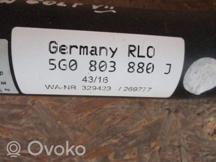 Volkswagen Golf VII Set barra di traino 5G0803880J