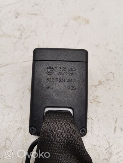 BMW M4 F82 F83 Boucle de ceinture de sécurité arrière 7335288