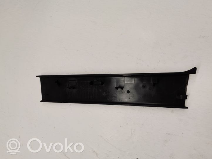 BMW 7 F01 F02 F03 F04 Rivestimento modanatura del vetro della portiera posteriore 9141426