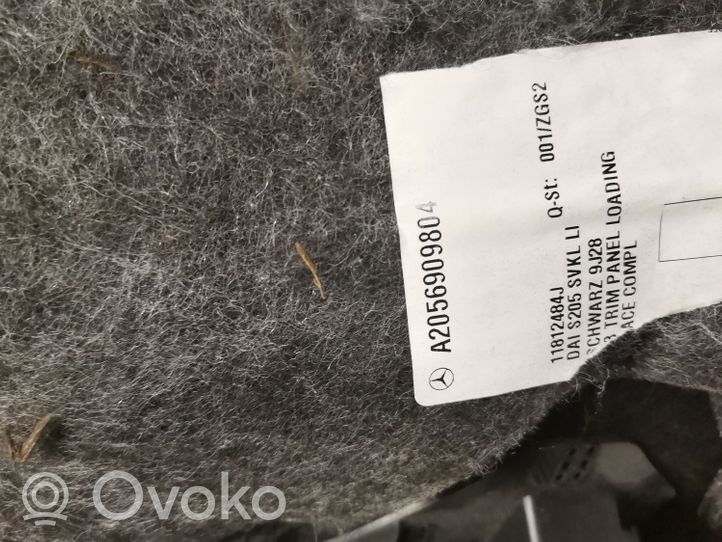 Mercedes-Benz C AMG W205 seitliche Verkleidung Kofferraum A2056909804