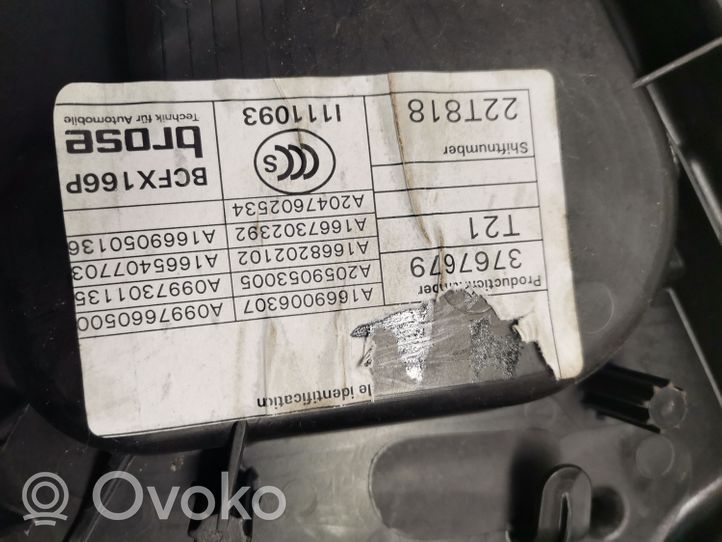 Mercedes-Benz GLE (W166 - C292) Mechanizm podnoszenia szyby tylnej bez silnika A1669006307