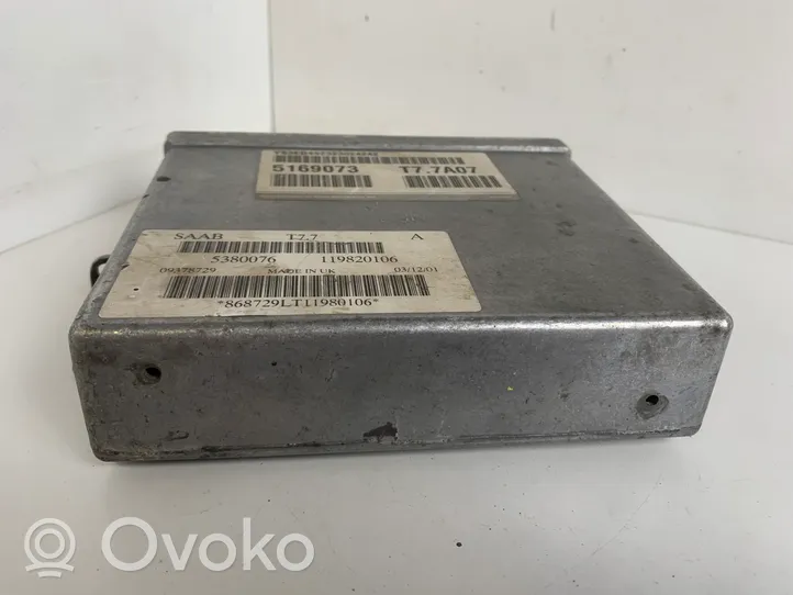 Saab 9-5 Sterownik / Moduł ECU 5380076