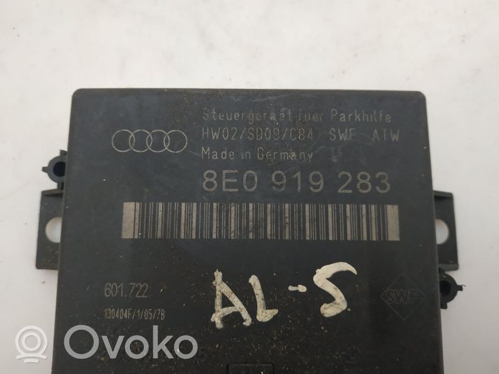 Audi A6 Allroad C5 Unité de commande, module PDC aide au stationnement 8E0919283