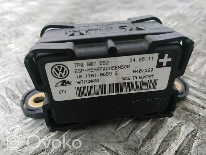 Volkswagen Touareg II Sensore di imbardata accelerazione ESP 7P0907652