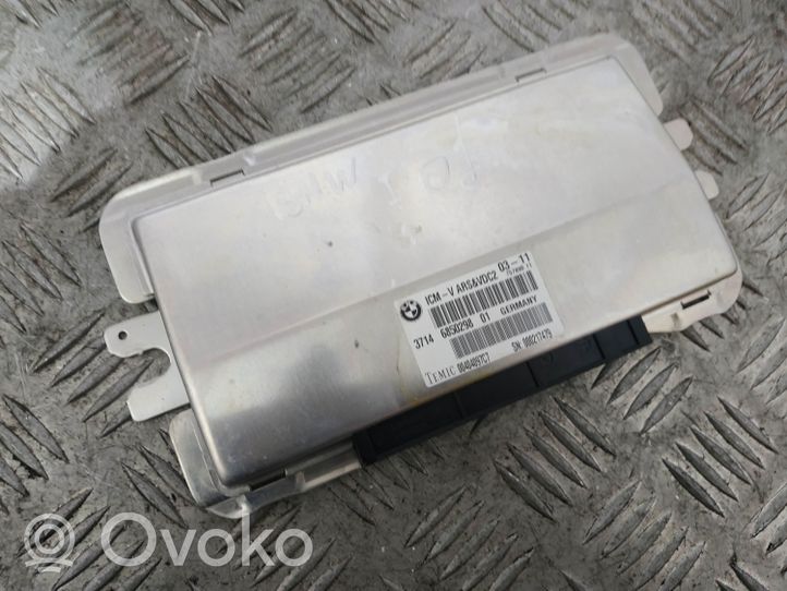 BMW 7 F01 F02 F03 F04 Sterownik / Moduł tylnego zawieszenia pneumatycznego 6850298