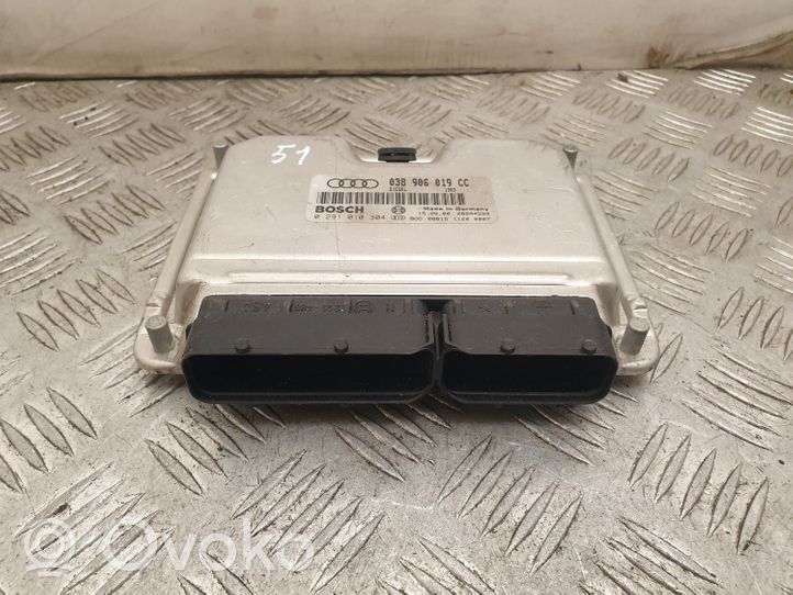 Audi 100 200 5000 C3 Calculateur moteur ECU 038906019CC