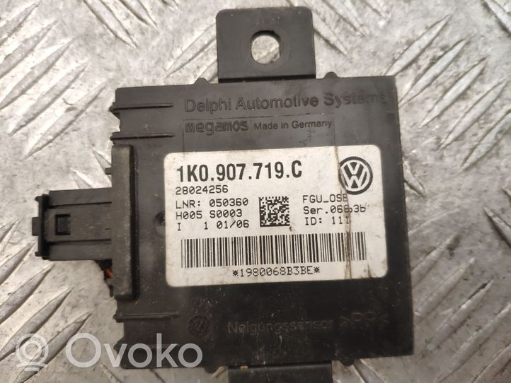 Volkswagen Touran I Hälytyksen ohjainlaite/moduuli 1K0907719C