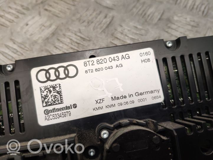 Audi A5 8T 8F Interrupteur ventilateur 8T2820043AG