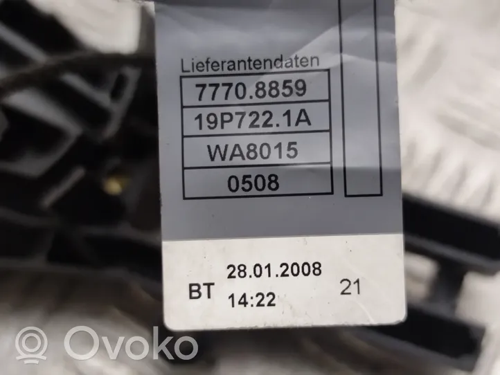 BMW X6 E71 Klamka wewnętrzna drzwi tylnych E7XRD