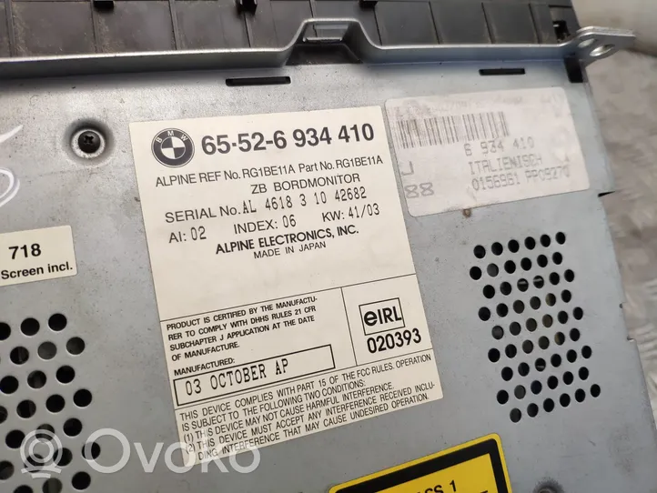 BMW 3 E46 Unité principale radio / CD / DVD / GPS 6934410