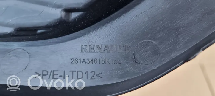 Renault Kadjar Etupuskurin alempi jäähdytinsäleikkö 261A34618R