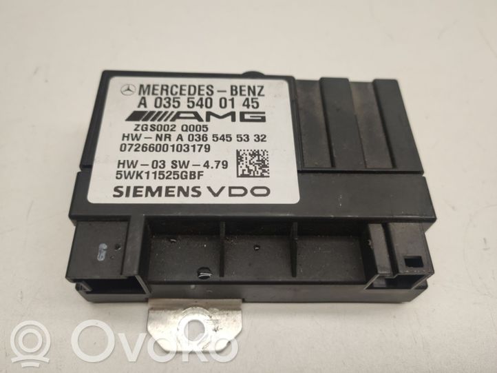 A0355400145 MercedesBenz ML W164 Fuel injection pump control unit/module, 34.50 € RRR
