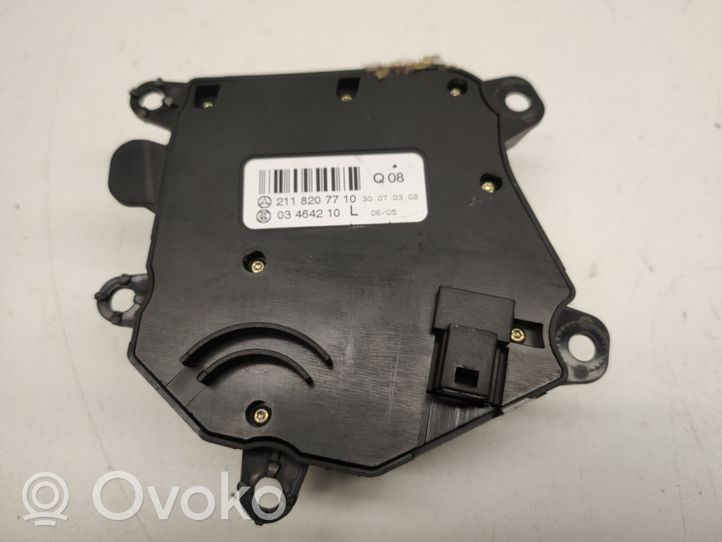 Mercedes-Benz E W211 Leva/interruttore dell’indicatore di direzione e tergicristallo A2118207710