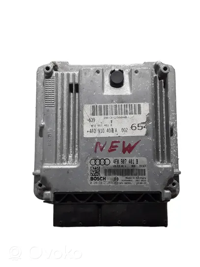 Audi A6 S6 C6 4F Variklio valdymo blokas 4f0907401