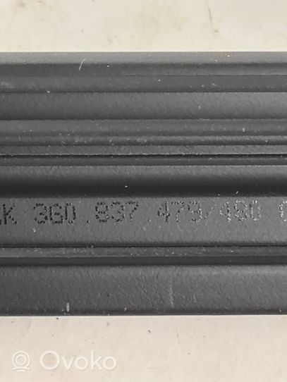 Volkswagen PASSAT B8 Rubber seal front door (on door) 3G9839480