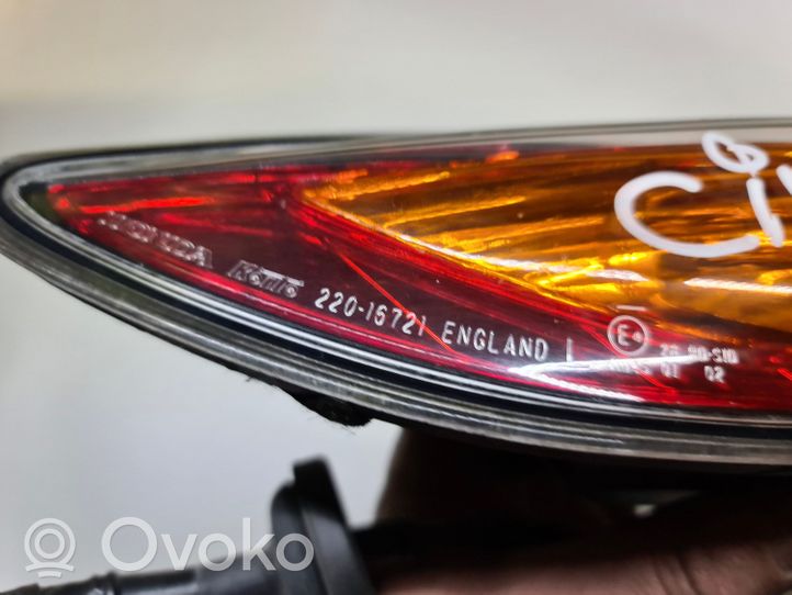 Honda Civic Rear/tail lights 22016721