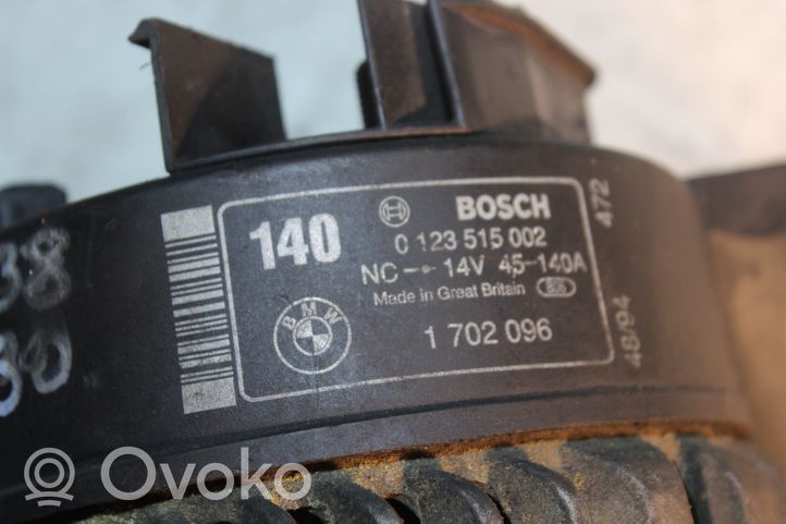 BMW 7 E38 Alternator 1702096