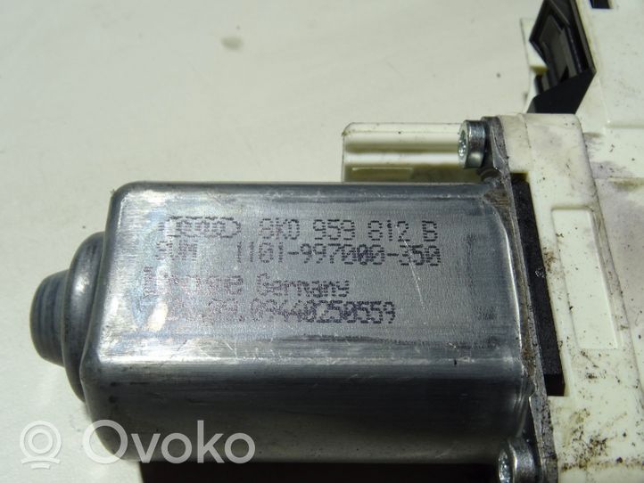 Audi A6 S6 C6 4F Mehāniskais aizmugurē loga pacelšanas mehānisms 8K0959812B