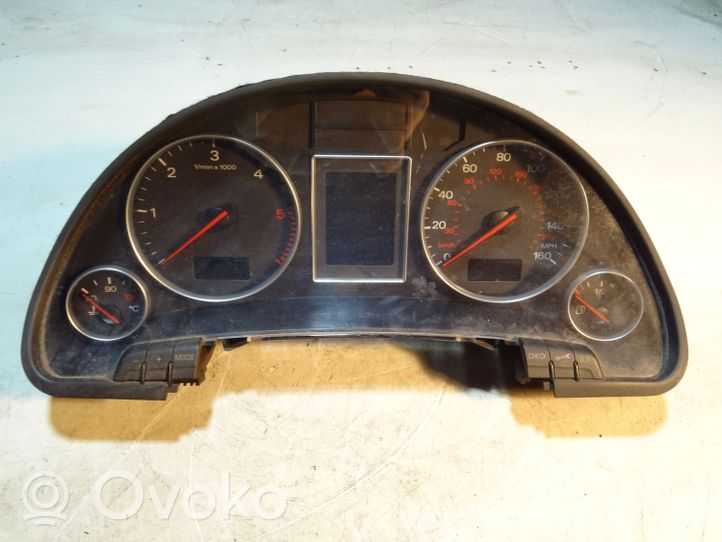 Audi A4 S4 B6 8E 8H Compteur de vitesse tableau de bord 8E0920950J