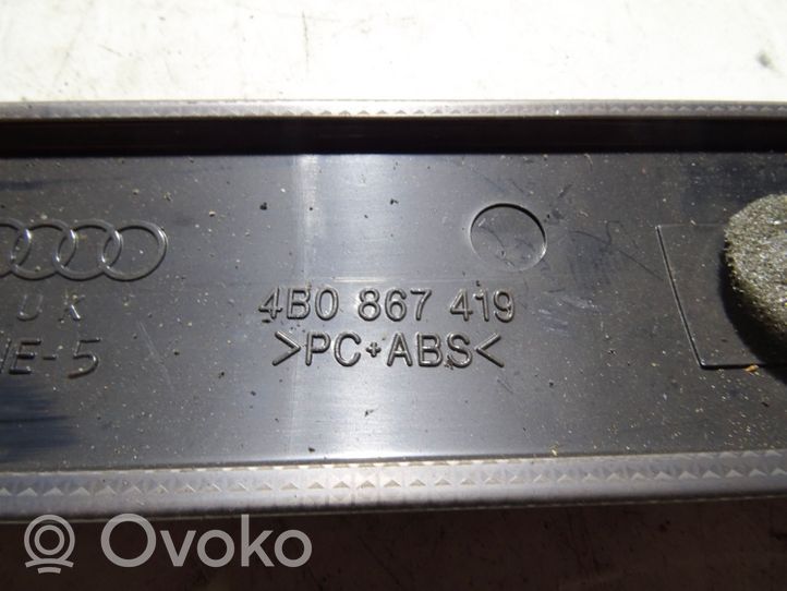 Audi A6 S6 C5 4B Ramka schowka deski rozdzielczej 4B0867419