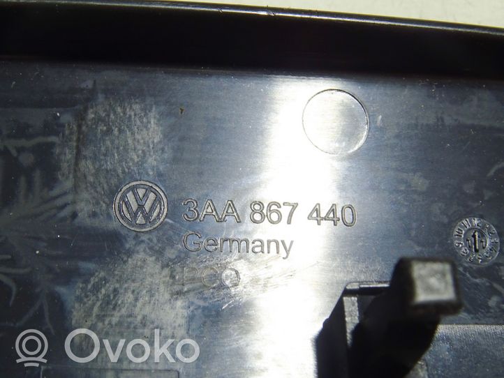 Volkswagen PASSAT B7 Rankenėlė atidarymo vidinė 3AC837114