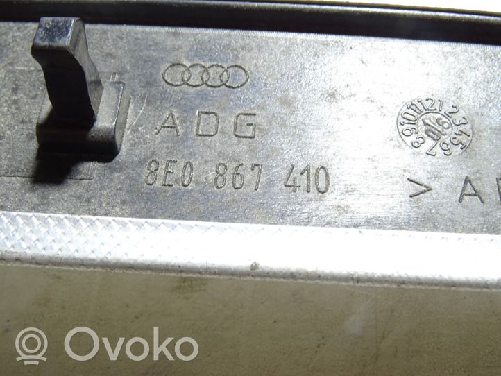 Audi A4 S4 B7 8E 8H Listwa tapicerki drzwi przednich 8E0867410