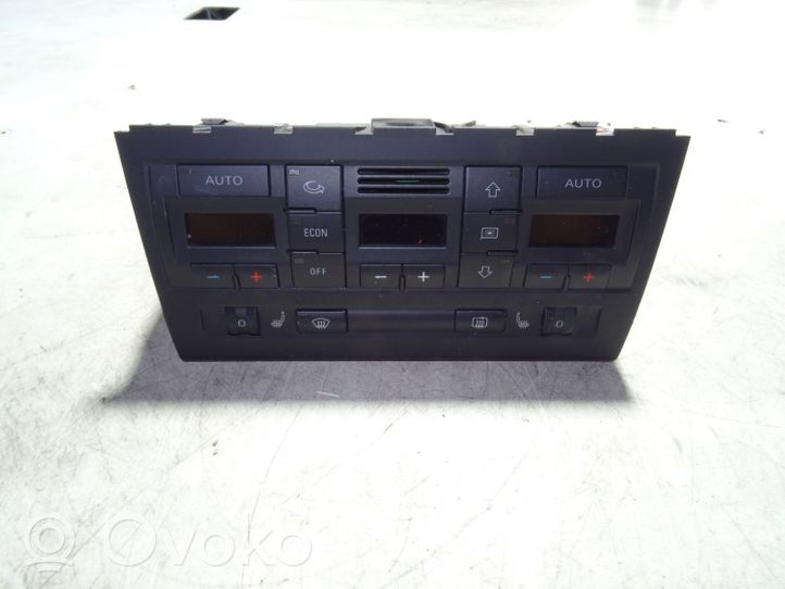 Audi A4 S4 B7 8E 8H Gaisa kondicioniera / klimata kontroles / salona apsildes vadības bloks (salonā) 8E0820043BM
