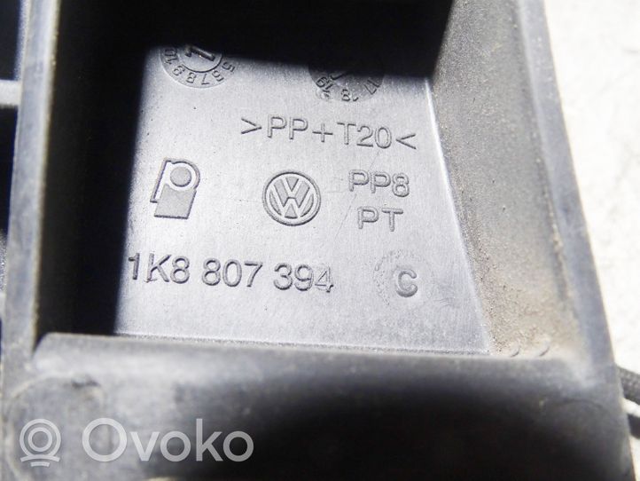 Volkswagen Scirocco Support de pare-chocs arrière 1K8807394C