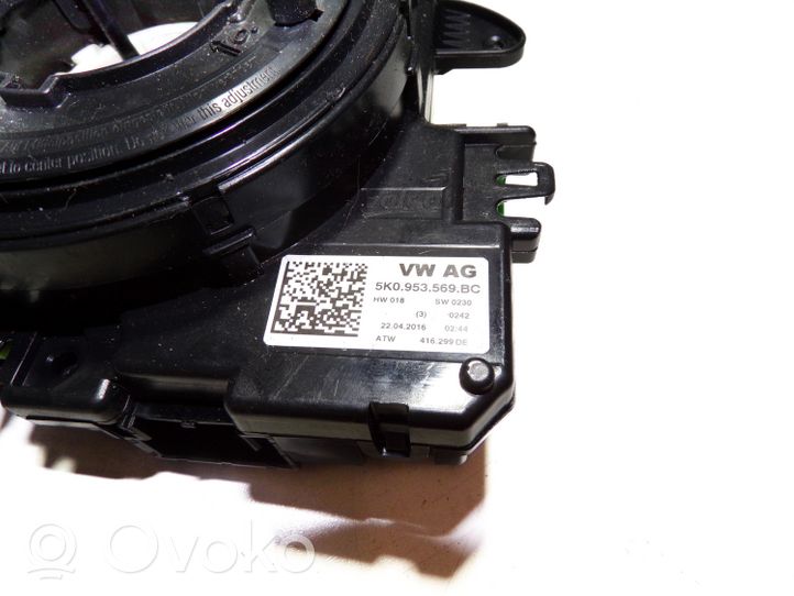 Volkswagen Jetta VI Airbag slip ring squib (SRS ring) 5K0953569BC